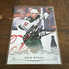 Eric staal signed for sale  Somerville