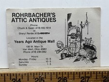 Rohrbacher attic antiques for sale  Hatboro