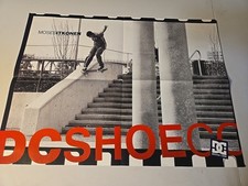 Usado, Moses Itkonen DC Shoes Skate Skateboard Poster Vintage Anos 90 21,5" X 16" comprar usado  Enviando para Brazil