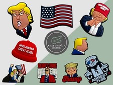 Trump jibbitz charms for sale  LONDON
