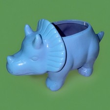 Blue dinosaur planter for sale  Garden Grove