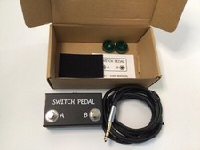 Pedal de interruptor duplo para pedalboard de efeitos de guitarra com cabo TRS longo comprar usado  Enviando para Brazil