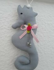 Seepferdchen grau rose gebraucht kaufen  Leipzig