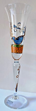 Flutes peintes.flute champagne d'occasion  France