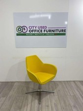 Tub chair yellow for sale  WARRINGTON