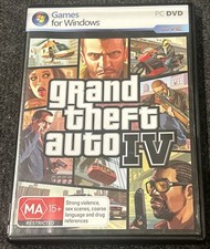 GTA Grand Theft Auto IV 4 Liberty City PC disco de jogo 2 somente com mapa e manuais comprar usado  Enviando para Brazil