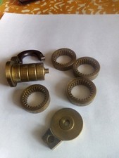 Antique brass combination for sale  SOLIHULL
