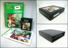 Videogame ATARI 2600 - Cassino (1978) com caixa e manual, usado comprar usado  Enviando para Brazil