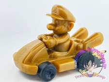 Gold Mario Super Mario Bros Mario Kart mini boneco mascote carro brinquedo japonês 2024 comprar usado  Enviando para Brazil