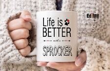 Sprocker mug novelty for sale  GRANTHAM