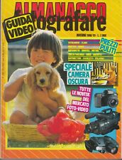 Rivista fotografare almanacco usato  Italia