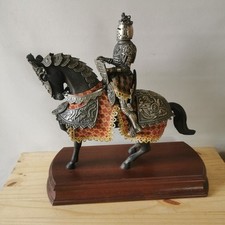 Statuette chevalier monture d'occasion  Boussac