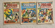 Vintage spiderman comics for sale  TENTERDEN