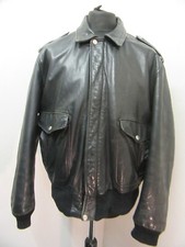 leather flight jacket for sale  HALIFAX