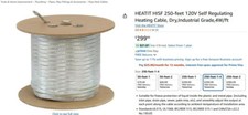 Heatit hisf 250 for sale  Franklin