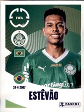 Panini FIFA Club World Cup 2025 Sticker 18 - Estevao Willian Palmeiras Sao Paulo comprar usado  Enviando para Brazil