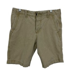 Bermuda Abercrombie Fitch masculina tamanho 32 cáqui botão mosca 10" costura interna, usado comprar usado  Enviando para Brazil