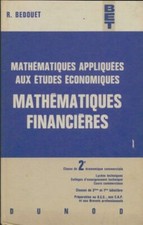 Mathématiques financières se d'occasion  Hennebont