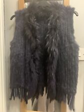 Real fur gilet for sale  NORTHWICH