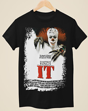 Camiseta preta unissex inspirada em pôster de filme IT - comprar usado  Enviando para Brazil