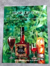 Publicite presse liqueur d'occasion  Douarnenez