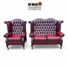 Saxon oxblood leather for sale  BOSTON