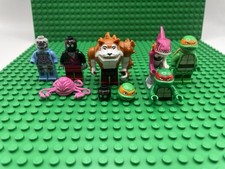 Lote 6 minifiguras e peças LEGO TMNT Dogpound Fishface Krang Mikey Raphael Turtle, usado comprar usado  Enviando para Brazil