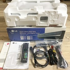 LG RC797T Super Multi Gravador de DVD/VHS com Sintonizador Digital NOVA CAIXA ABERTA comprar usado  Enviando para Brazil