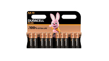 10x duracell plus for sale  WEMBLEY