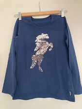 Blaues longsleeve pferd gebraucht kaufen  Rutesheim