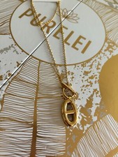 Collier chaîne acier d'occasion  Évry
