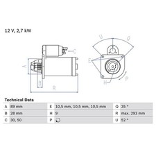 Bosch anlasser 0986011140 gebraucht kaufen  Idar-Oberstein
