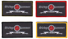 Sledgehammer aufnäher patch gebraucht kaufen  Diekholzen
