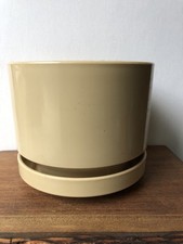 Pires de vaso de plástico vintage retrô MCM bege Ingrid Ltd Chicago raro comprar usado  Enviando para Brazil
