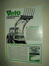 Prospectus brochure veto d'occasion  Cluny
