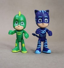 Minifigura PJ Masks Catboy Connor pijama e Gekko Greg herói de ação comprar usado  Enviando para Brazil