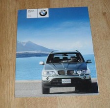 Bmw brochure 2002 for sale  FAREHAM