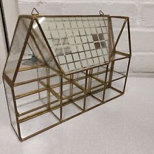 Brass glass mini for sale  MILTON KEYNES