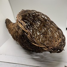 Cornucópia Chifre de Abundância Colheita à Mão Ação de Graças Cesta Cone Natural comprar usado Cornucópia Chifre de Abundância Colheita à Mão Ação de Graças Cesta Cone Natural comprar usado  Enviando para Brazil