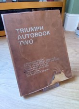 Triumph autobook workshop for sale  BURNLEY