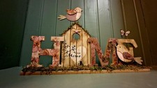 Schriftzug deko home gebraucht kaufen  Zossen