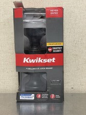 Kwikset matte black for sale  Mulga