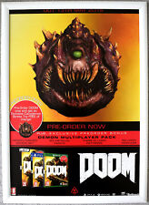 Usado, Pôster promocional DOOM RARE PS4 PC XBOX ONE 42cm x 59cm #2 comprar usado  Enviando para Brazil