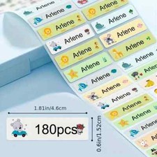 180x namensaufkleber kinder gebraucht kaufen  Bad Schlema
