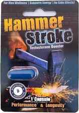 Suplemento masculino Hammer Stroke reforço de testosterona e libido caixa com 24 pacotes comprar usado  Enviando para Brazil