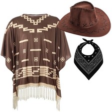 Adults western poncho for sale  LEIGH-ON-SEA