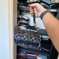 Vintage coach denim for sale  Poplar Grove