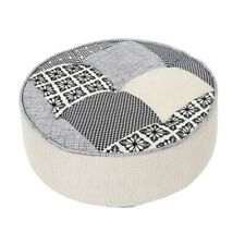 Pouf rond patchwork d'occasion  Itteville