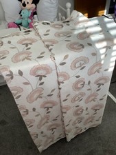 Beige floral curtain for sale  CARTERTON