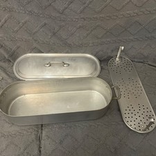 Aluminium fish poacher for sale  SALFORD